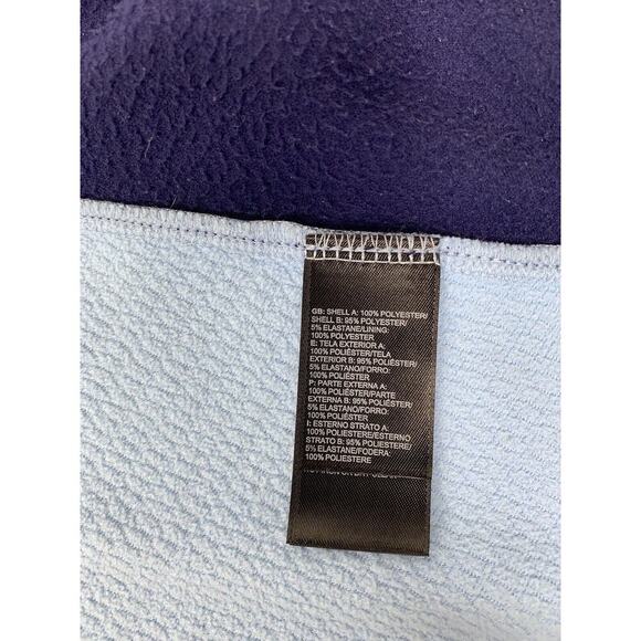 NORTH FACE Arcata Hoodie Women Small Patriot Blue Heathered Full Zip Jacket EUC - Picture 8 of 9